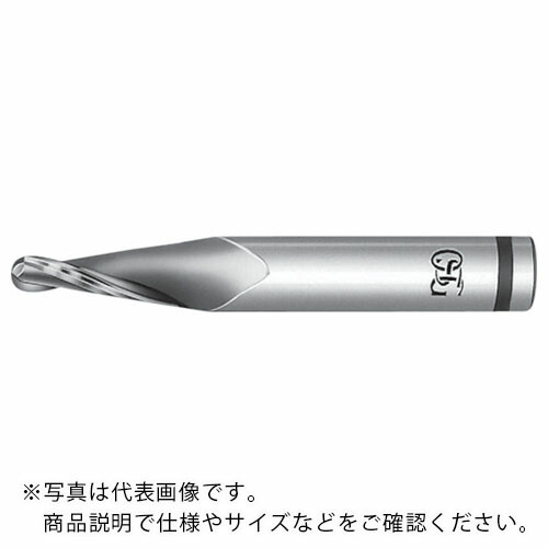OSG ( オーエスジー ) ハイステーパーボールエンドミル XPM2刃ショート 86615 ( XPM-TPBDS-R2.5X1(86615) ) オーエスジー(株) 【メーカー取寄】
