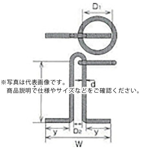水本 ( 水本機械製作所 ) ステンレス 係船環MR型 リング内径200mm ( MR-25 ) (株)水本機械製作所 【メーカー取寄】