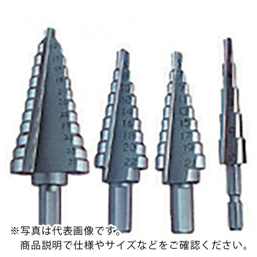 【SALE価格】大見 ( 大見工業 ) タケノコドリル シルバータイプ 12段 10mm ( TK635 )