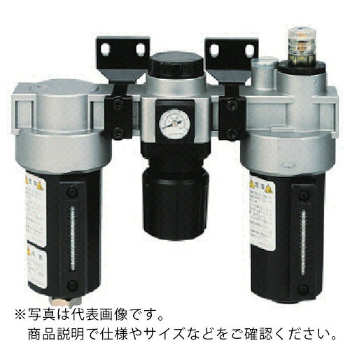 日本精器 FRLユニット 8A モジュラー接続タイプオートドレン付 ( BN-25T6D-8 5035 ) 日本精器(株) 【メーカー取寄】