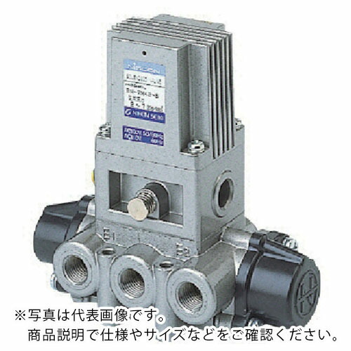 日本精器 4方向電磁弁 10S DC24V 7Mシリーズシングル ( BN-7M43-10S-F-24 ) 日本精器(株) 【メーカー取寄】