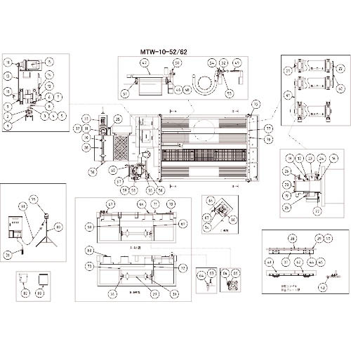 ツルミ ( 鶴見製作所 ) 鎖歯車4 ( 801-16701040-9 ) 【製造業者取寄】