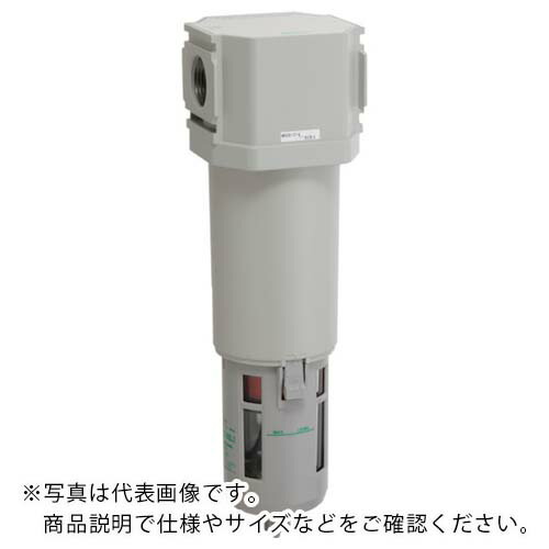 CKD エアフィルター エアフィルタ 標準白色シリーズ 接続口径Rc1 ( F8000-25-W-F1 )