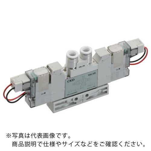 CKD パイロット式5ポート弁 ダイレクト配管 ( 4GA120R-C4-E2-1 ) CKD(株) 【メーカー取寄】 6,923円
