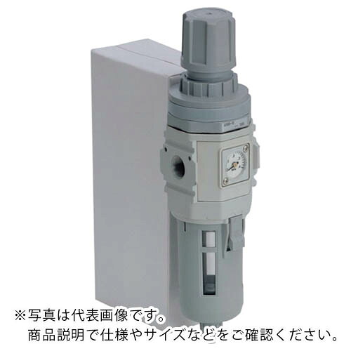 CKD フィルタレギュレータ 白色シリーズ ( W4000-8-W-BW ) CKD(株) 【メーカー取寄】