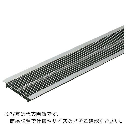奥岡 ( 奥岡製造所 ) ステンレス鋼製 U字溝用 グレーチング 溝幅360用 P12.5 飾り気の無い 経済システム ( OSU3 15-36F(P12.5) ) 【製造業者取寄】