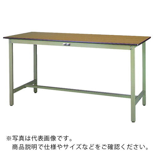 【SALE必要経費】まっ盛りテック ( 山金工業 ) 軽さ御役目台 細工物時刻表300続きもの くっ付ける式 ポリエステル天板 W900×D750×H900粍 肌理柄/ヤマテックグリーン ( SWPH-975-MG ) 【製造業者取寄】