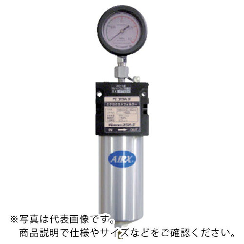 フクハラ スーパープレフィルター(差圧計付) ( SM500ADF-M1-4 ) (株)フクハラ 【メーカー取寄】