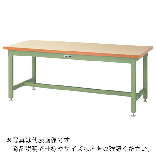 ヤマテック ( 山金工業 ) 重量作業台 ワークテーブル スーパータイプ W1500×D750×H740mm アイボリー/ヤマテックグリーン ( SSM-1575-IG ) 山金工業(株) 【メーカー取寄】