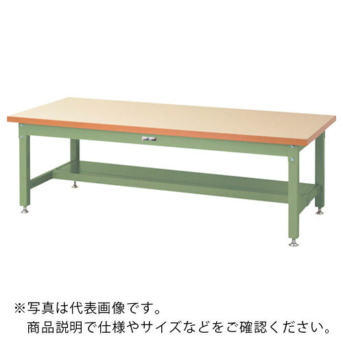 まっ盛りテック ( 山金工業 ) 掛け目やり方台 細工物一覧表 百貨店手合い 横ずっぽう棚板1枚付 W1200×D750×H600粍 象牙色/ヤマテックグリーン ( SSML-1275T-IG ) 【製造業者取寄】