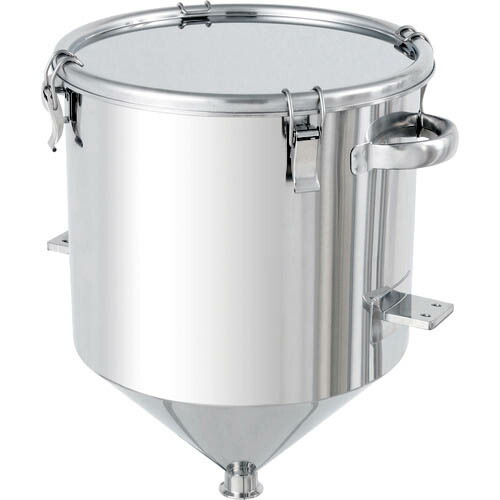 MONOVATE ホッパー型密閉容器(クリップ式) ブラケット付 ( HT-CTH-BRK-36 ) MONOVATE(株) 【メーカー取寄】