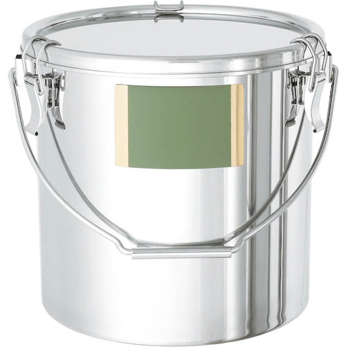 MONOVATE 印判座付ステンレス鋼吊り下げ式密閉入れもの(ゼムクリップ式/CR) 10L ( CTB-LZ-24/PCA ) MONOVATE(株) 【製造業者取寄】 DIY・工具-その他-花・ガーデン・DIY