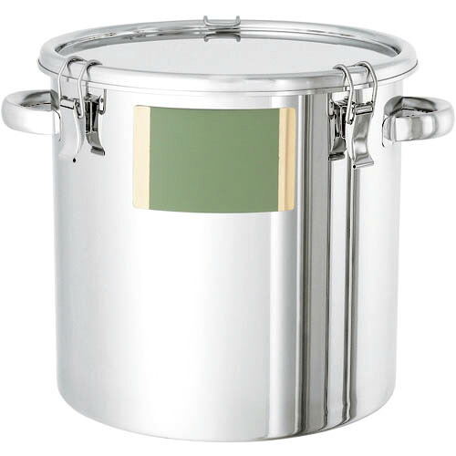 MONOVATE シール座付ステンレス密閉容器(クリップ式/EPDM) 20L ( CTH-LZ-30/PEA ) MONOVATE(株) 【メーカー取寄】 20,693円
