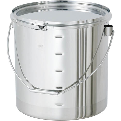 MONOVATE 吊り下げ式ステンレス密閉容器 目盛付(バンド式) 25L ( CTLB-M-33 ) MONOVATE(株) 【メーカー取寄】