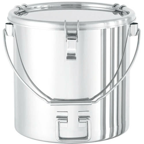 MONOVATE 吊り下げ式下部折りたたみ取っ手付密閉容器(クリップ式/FKM) 15L ( CTBDF-27/PFA ) 【メーカー取寄】