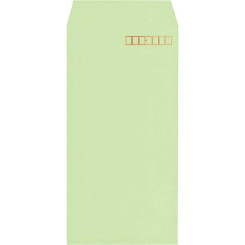 キングコーポ ( キングコーポレーション ) 長3 Vカラー ウグイス85g/平方m スミ貼1000枚X1箱 ( 181314 ) (株)キングコーポレーション 【メーカー取寄】