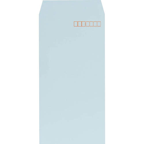キングコーポ ( キングコーポレーション ) 長形3号80g プライバシー保護封筒 Hiソフトカラーブルー スミ貼1000枚X1箱 ( 191012 ) (株)キングコーポレーション 【メーカー取寄】