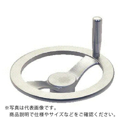 【SALE必要経費】イマオ ( イマオコーポレーション ) 手持ち部分 ステンレスツースポークハンドル車(製作付) 手持ち部分径125粍 ( STH125-KM16 ) 【製造業者取寄】