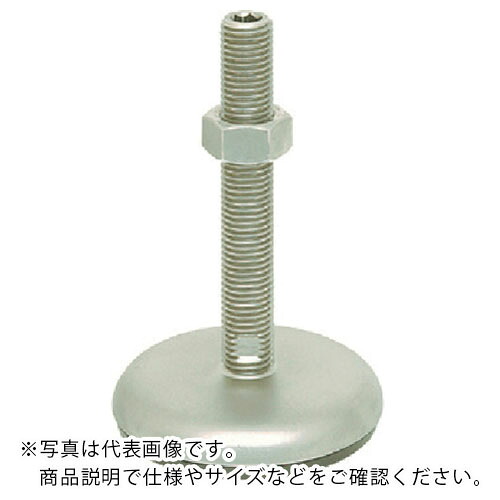 【SALE必要経費】ELESA ( イマオコーポレーション ) レベリングパッド ( LMR100-20B-SUS ) 【製造業者取寄】