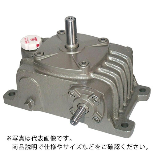 マキシンコー 一段ウォーム減速機 入力容量1.75kW ( K 100 RU 50 ) (株)マキシンコー 【メーカー取寄】