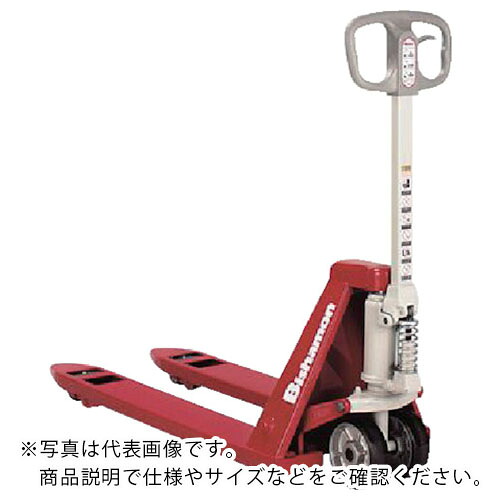 Bishamon ( スギヤス ) ハンドパレットトラック 極低床式 均等荷重1000kg フォーク長さ1150×間隔379mm ( BM10F-L40 ) (株)スギヤス 【メーカー取寄】