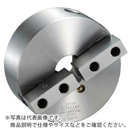 北川 ( 北川鉄工所 ) スクロールチャック チャック外径190mm ( JT07 ) (株)北川鉄工所 【メーカー取寄】