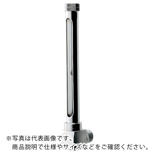 協和 金属製オートバルブ付L型オイルゲージ ( KLM-200AVL2 )