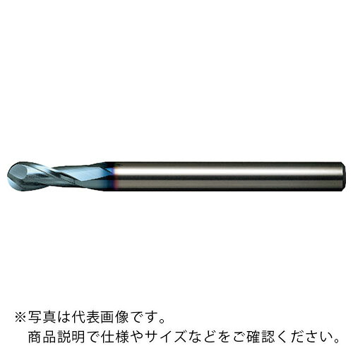 NS ( 日進工具 ) アルミ用ボールエンドミル(DLCコーティング)ALB225-DLC ( ALB225-DLC-R5X20 ) 日進工具(株)