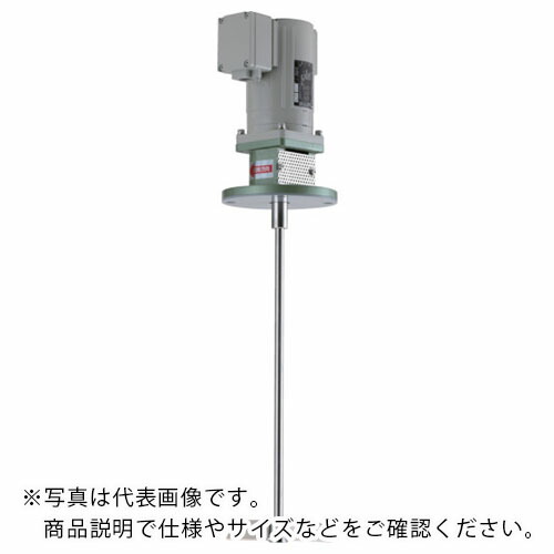 ELEPON ( エレポン化工機 ) 小型薬液タンク用攪拌機 100W 接液部SUS304+HRLゴムライニング ( KVS-1013-HRL-2TO ) エレポン化工機(株) 【メーカー取寄】