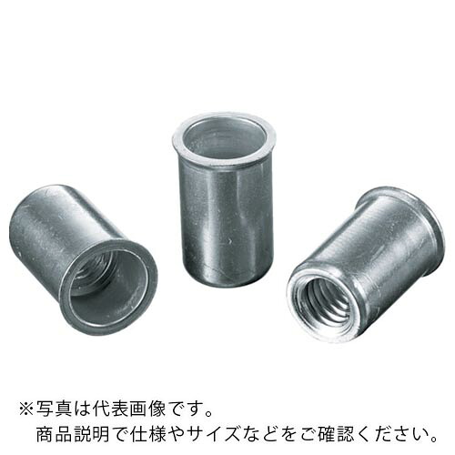 【SALE必要経費】エビ ( ロブテックス ) 目かくし中毒者“エビ中毒者”(薄頭・軽銀製) 板厚3.2 M5×0.8(1000個入) ( NAK5M )