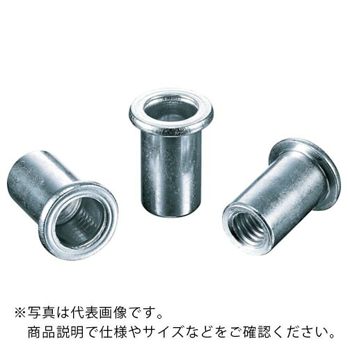 【SALE価格】エビ ( ロブテックス ) ブラインドナット“エビナット”(平頭・スティール製) 板厚1.5 M4×0.7(1000個入) ( NSD415M )