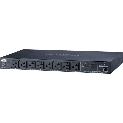 ATEN ( ATEN ) eco PDU/入力100V/最大20A/8ポート /エネルギー管理機能搭載 ( PE6208A ) ATENジャパン(株) 【メーカー取寄】