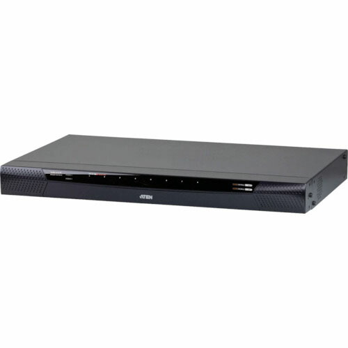 ATEN ( ATEN ) IP-KVMスイッチ1ローカル/1リモートアクセス/8ポート/バーチャルメディア対応、1920×1200 ( KN1108VA ) ATENジャパン(株) 【メーカー取寄】