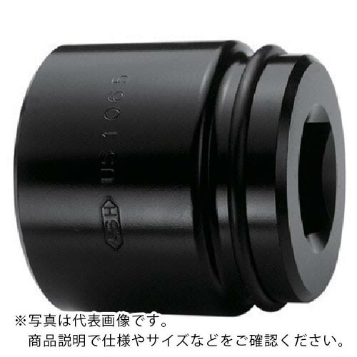 ASH ( 旭金属元素製作 ) 差しひびき鍵用ソケット38.1□×90粍 ( US1090 ) 【製造業者取寄】