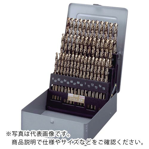 ISF ( イシハシ精工 ) コバルト正宗ドリル 41本組セット(スチールケース入り) ( COD-41S ) (株)イシハシ精工 【メーカー取寄】