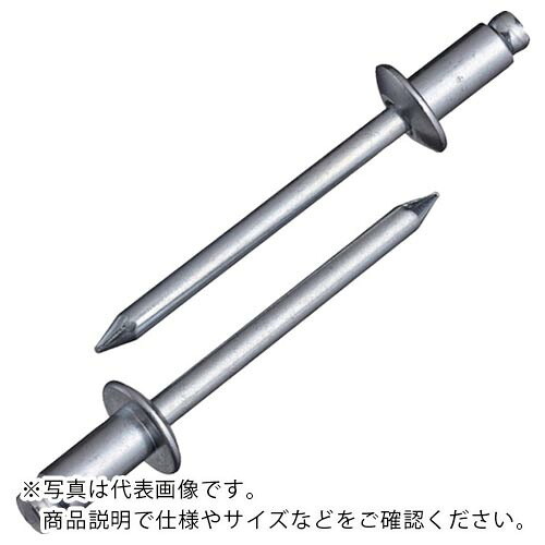 エビ ( ロブテックス ) ブラインドリベット(スティール/スティール製) 8-6(500本入) 箱入 ( NS86 )|配管材料プロ トキワ