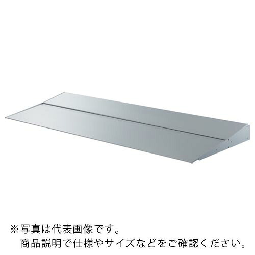 DAIKEN ( ダイケン ) アルミ庇 RSバイザー RS-MS50 ブラケット通し仕様 500×1000 シルバー ( RSMS50F10S ) (株)ダイケン 【メーカー取寄】