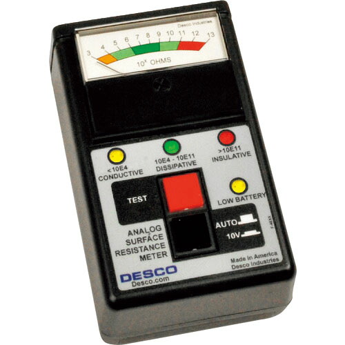 DESCO 表面抵抗測定器、アナログ プローブなし ( 19786 ) 【メーカー取寄】