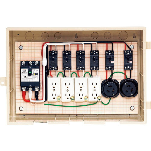 未来 ( 未来工業 ) 屋外電力用仮設ボックス ( 15-42HC4 ) 未来工業(株) 【メーカー取寄】