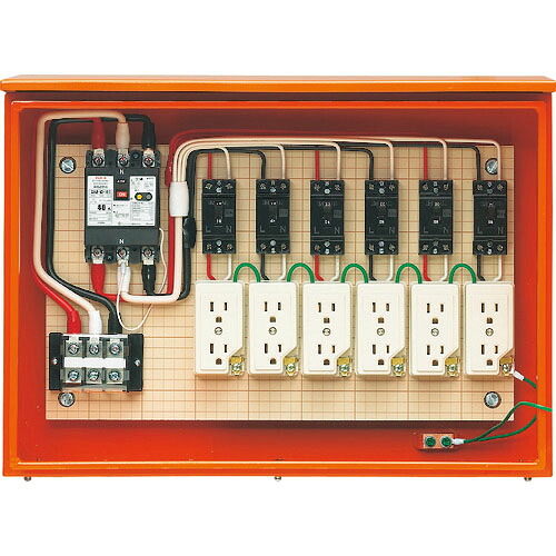 未来 ( 未来工業 ) 屋外電力用仮設キャビネットボックス ( 35AS-6C4TB ) 未来工業(株) 【メーカー取寄】
