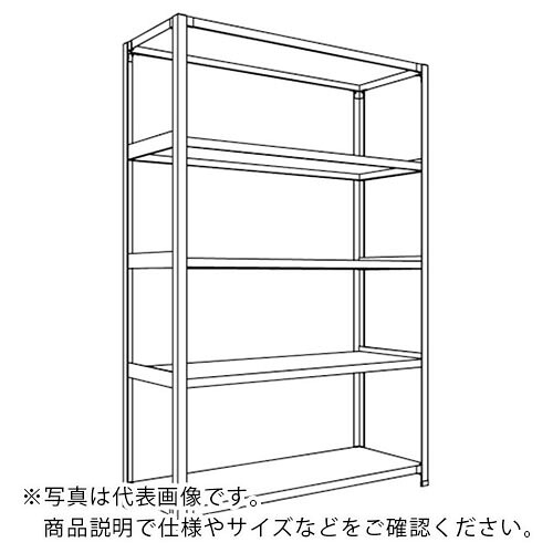 【SALE必要経費】NF ( 日本ファイリング ) 軽さ開放的棚 中棚ボルトレスタイプW1200D450H1800F5 ( 天使の都市64S-15 ) 【製造業者取寄】