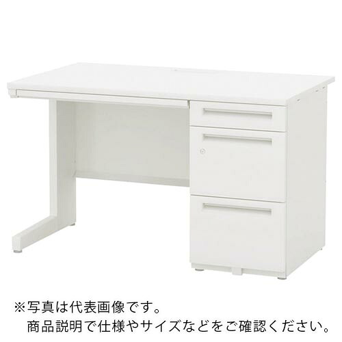 ウチダ ( 内田洋行 ) SCAENA/片袖学習机 SS107A4-3SK OW/PW ( 5-110-2350 ) 【製造業者取寄】