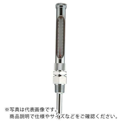 右下 ( 右下精器製造 ) 温度計 感温部100L -20~50℃ ( GS-R1/2X100L -20-50 ) 右下精器製造(株) 【メーカー取寄】 11,627円