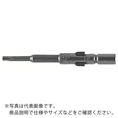 ナック ( 長堀工業 ) ハイオス電動ドライバー用トルクスビット 差込φ4xT5x40L ( H4-T5X40 ) 【10本セット】 長堀工業(株) 【メーカー取寄】