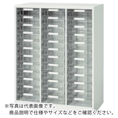 DAISHIN ( ダイシン工業 ) 壁面収納庫 A4レターケース型 下置き専用W800 ホワイト ( V840-11PDA ) 【メーカー取寄】