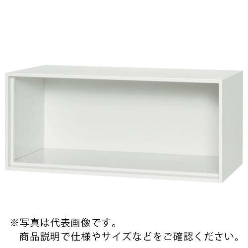 DAISHIN ( ダイシン工業 ) 壁面収納庫 オープン型 上置き専用D400 ホワイト ( V940-04K ) ダイシン工業(株) 【メーカー取寄】