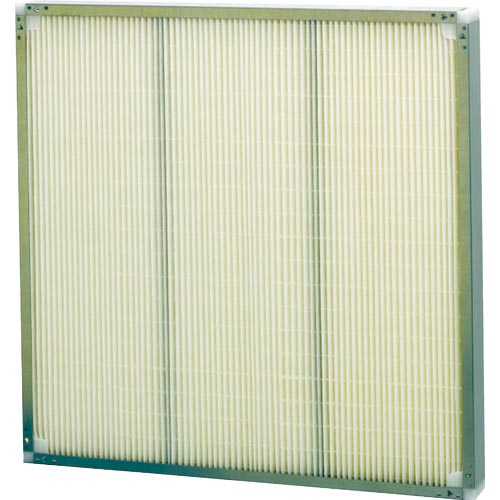 ミドリ安全 ろ材交換型中性能フィルタ(パッキンなし) (RBE型・厚み65mm) ( RBE6130.565N-70J ) ミドリ安全(株) 【メーカー取寄】