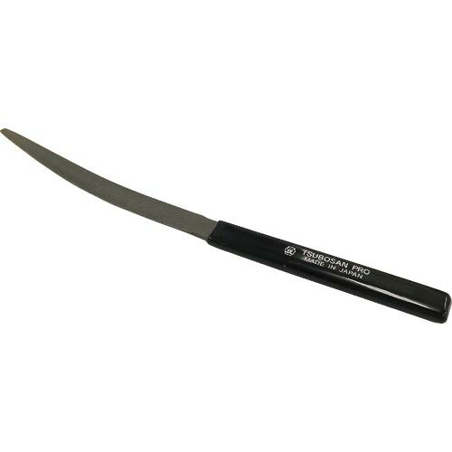 【SALE価格】ツボサン プロヤスリ 舟型 5本組 半丸 中目 ( HAS05-02 )