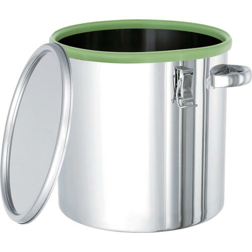 MONOVATE カラーパッキン付密閉容器(緑)10L ( CTH-DGR-24 ) MONOVATE(株) 【メーカー取寄】