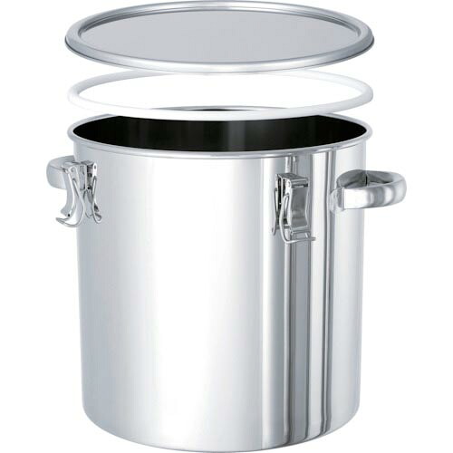 MONOVATE PTFEパッキン付316L密閉容器 20L ( CTH-PTFE-30-316L ) MONOVATE(株) 【メーカー取寄】